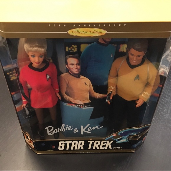 Star Trek Barbie & Ken vintage in box collectibles